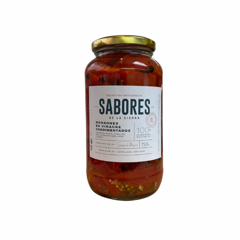 Morrones en vinagre Sabores de la Sierra